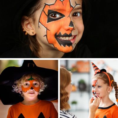Easy Pumpkin Face Painting Ideas for Fall