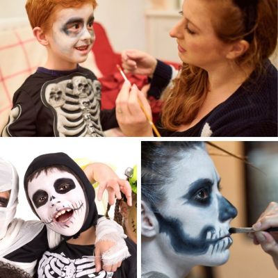 Skeleton Face Paint Ideas for Halloween