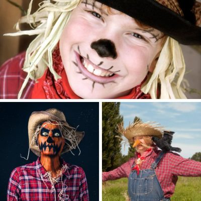 10 Festive Scarecrow Face Painting Ideas