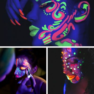 Fantastic Glow in the Dark Face Paint Ideas